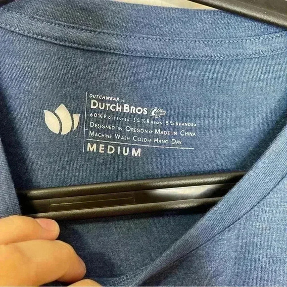 DUTCH BROS "A Better World" T-Shirt  Sz M - Picture 3 of 5